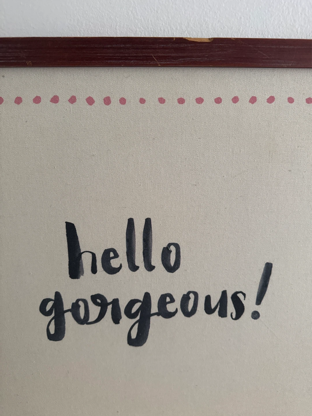 Hello Gorgeous Framed Wall Art - photo 2