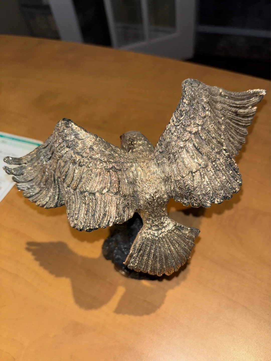 Bronze Effect Eagle Statue - photo 2
