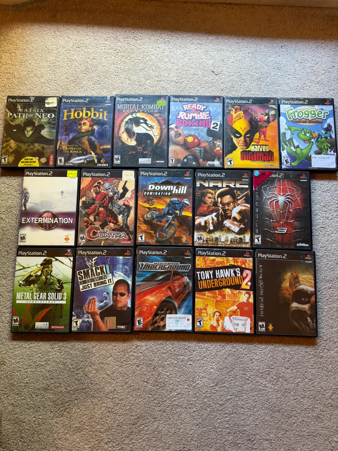 PlayStation 2 Games Lot - Various Titles