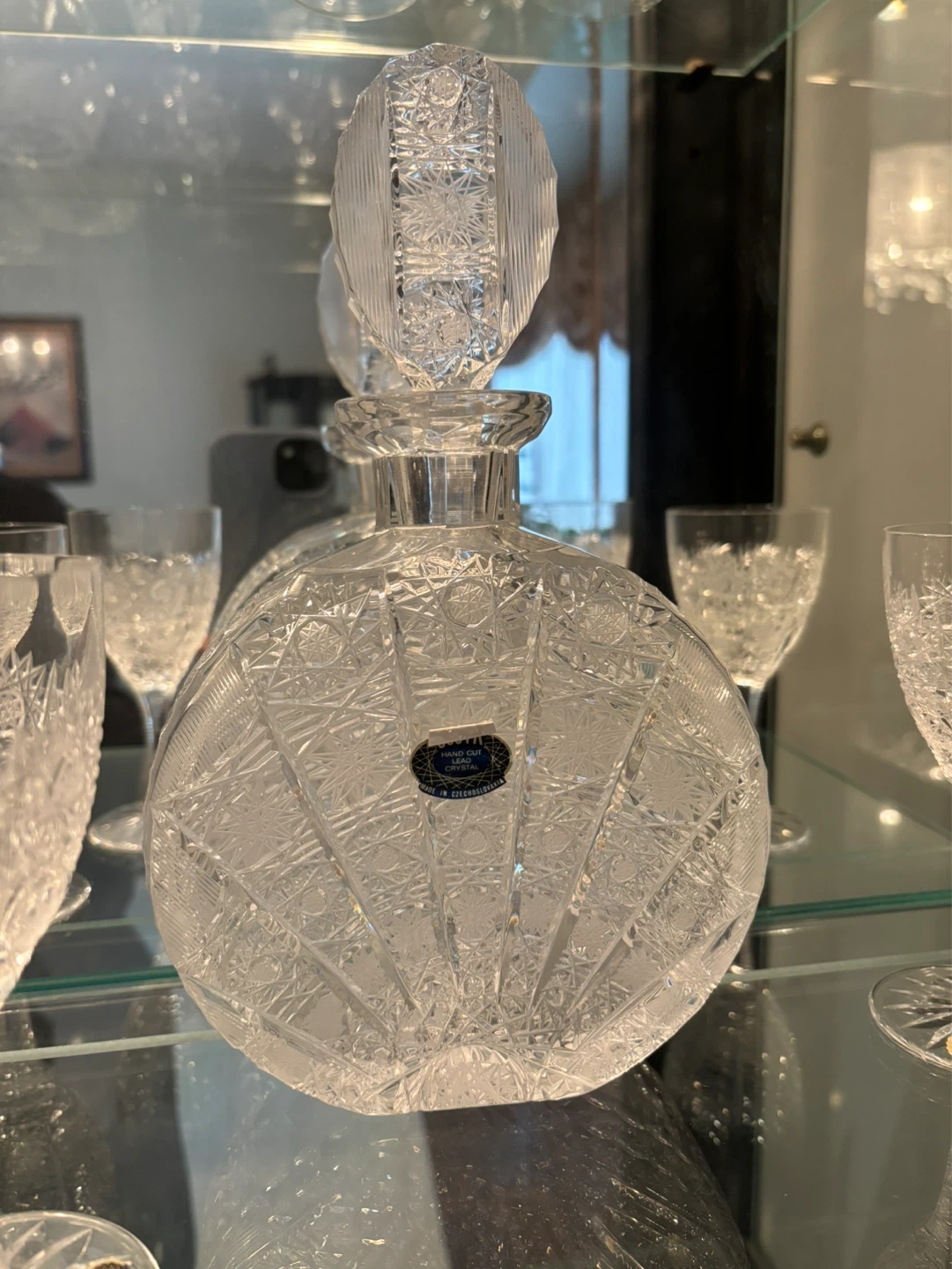 Bohemia Crystal Glassware Set