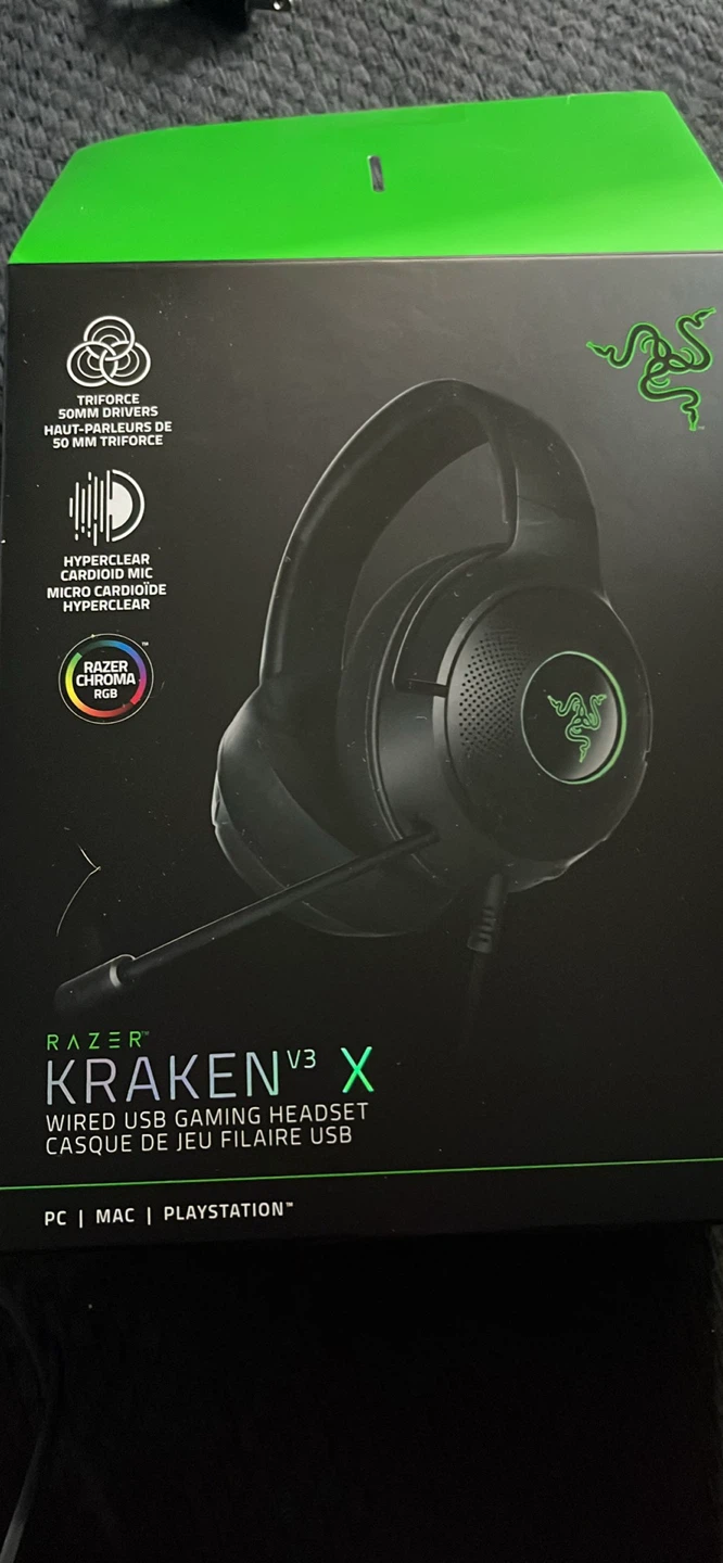 Razer Kraken V3 X Wired USB Gaming Headset - photo 2