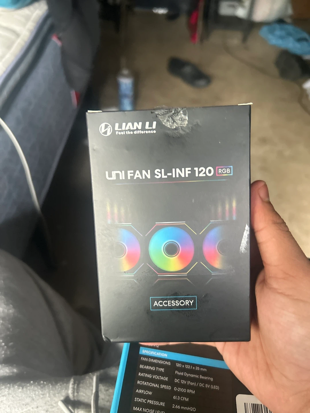 Lian Li UNI FAN SL-INF 120 RGB (Black) - photo 4