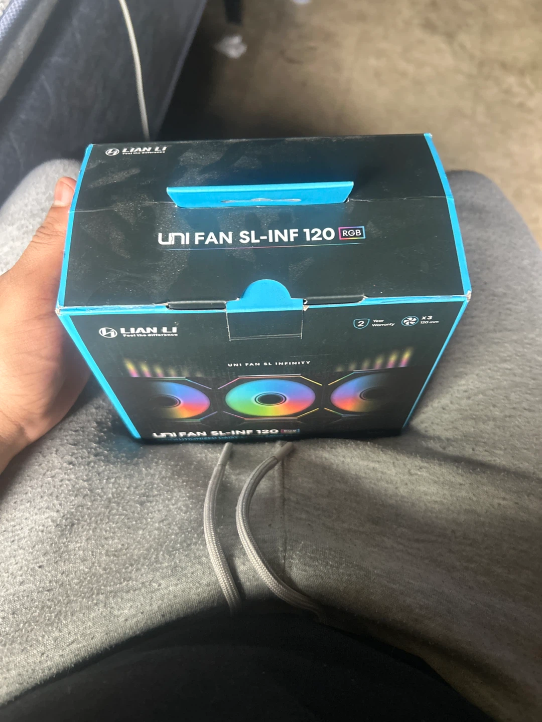 Lian Li UNI FAN SL-INF 120 RGB (Black) - photo 2