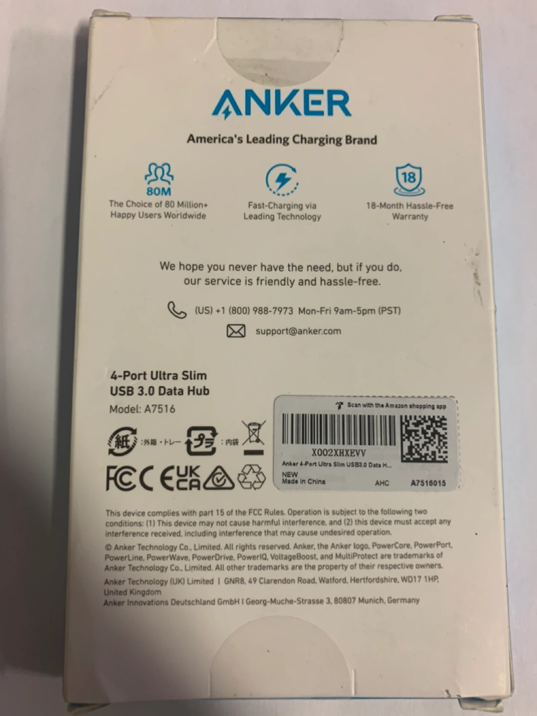 Anker 4-Port Ultra Slim USB 3.0 Data Hub - photo 5