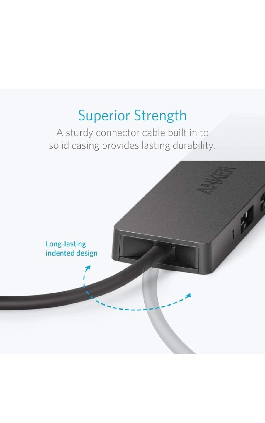 Anker 4-Port Ultra Slim USB 3.0 Data Hub - photo 2