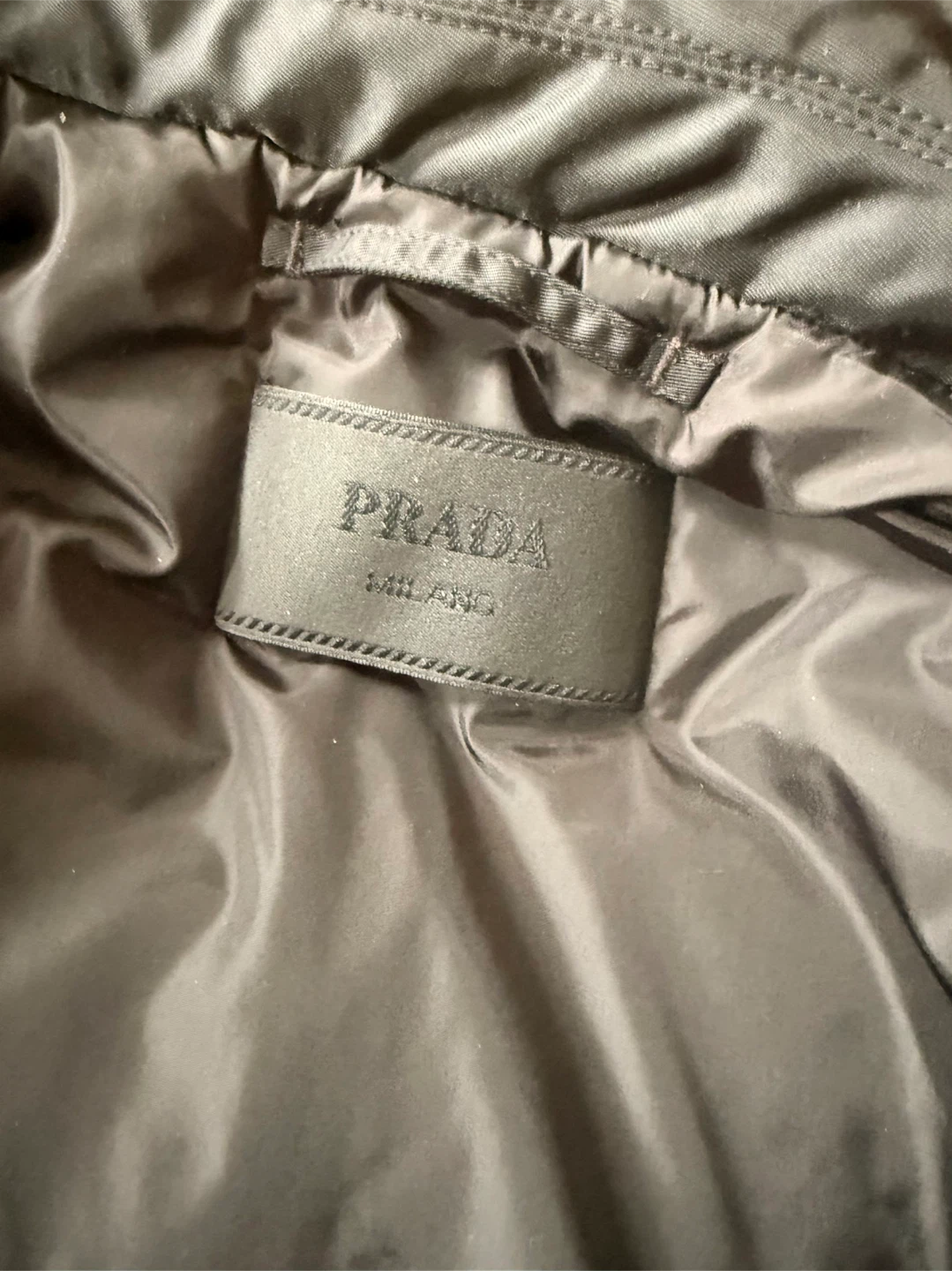 Men’s Prada nylon black jacket, size 48 - photo 4