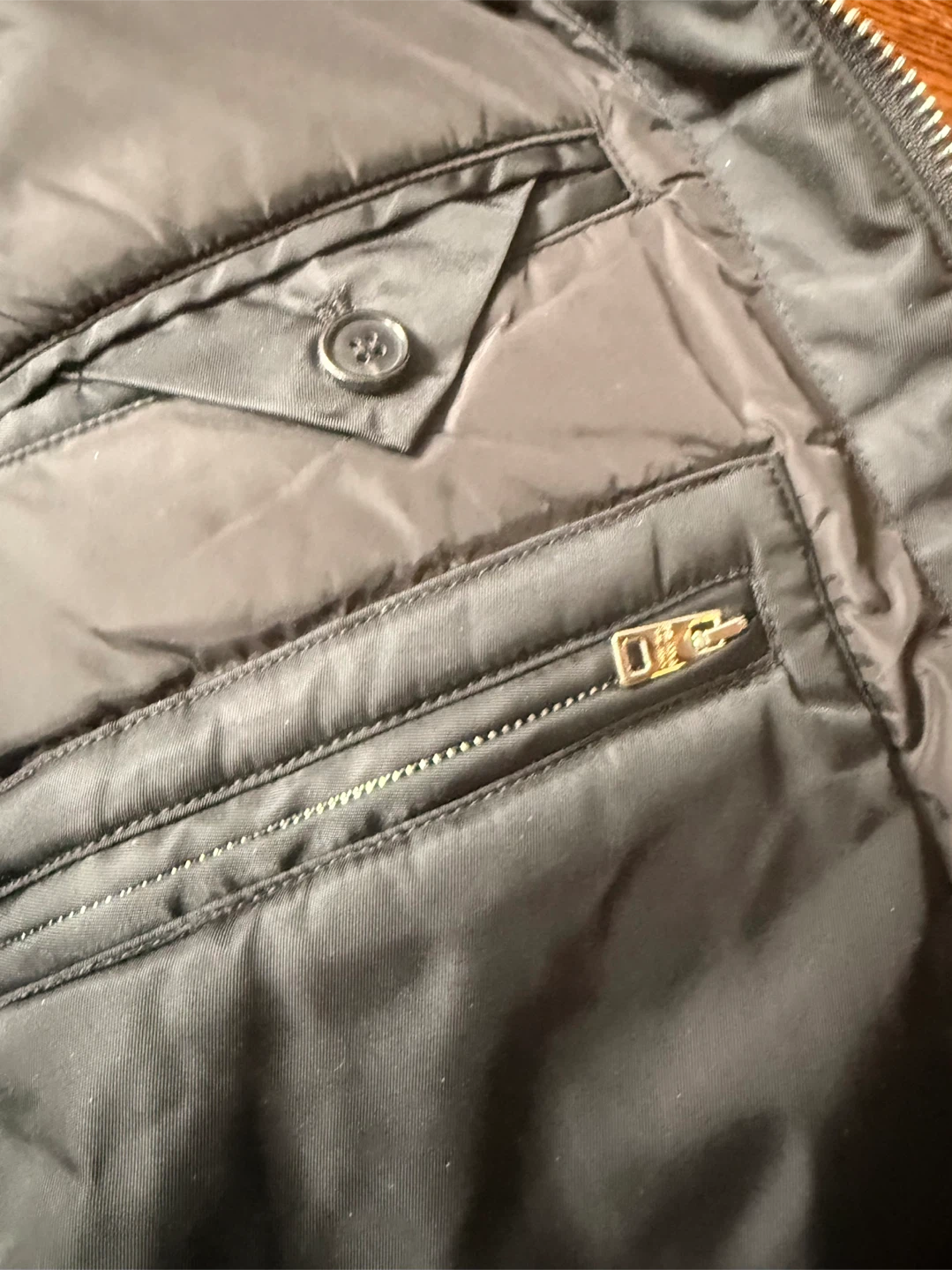 Men’s Prada nylon black jacket, size 48 - photo 3