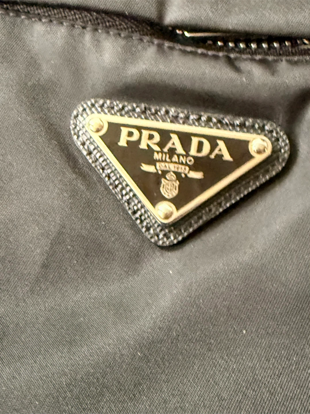 Men’s Prada nylon black jacket, size 48 - photo 2