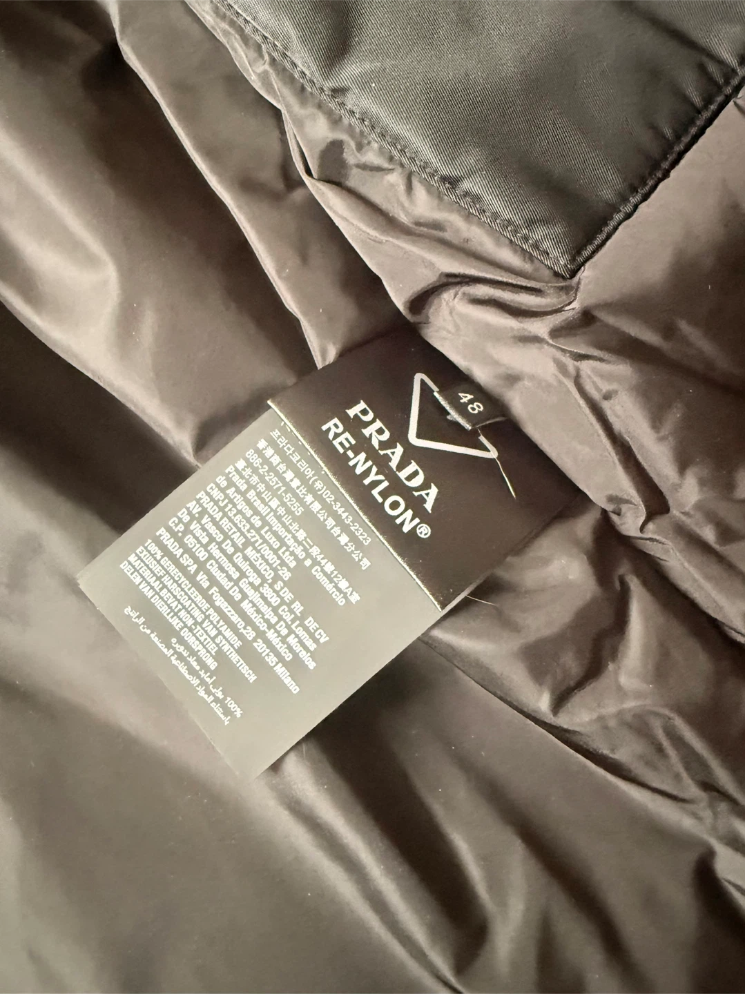 Men’s Prada nylon black jacket, size 48 - photo 5