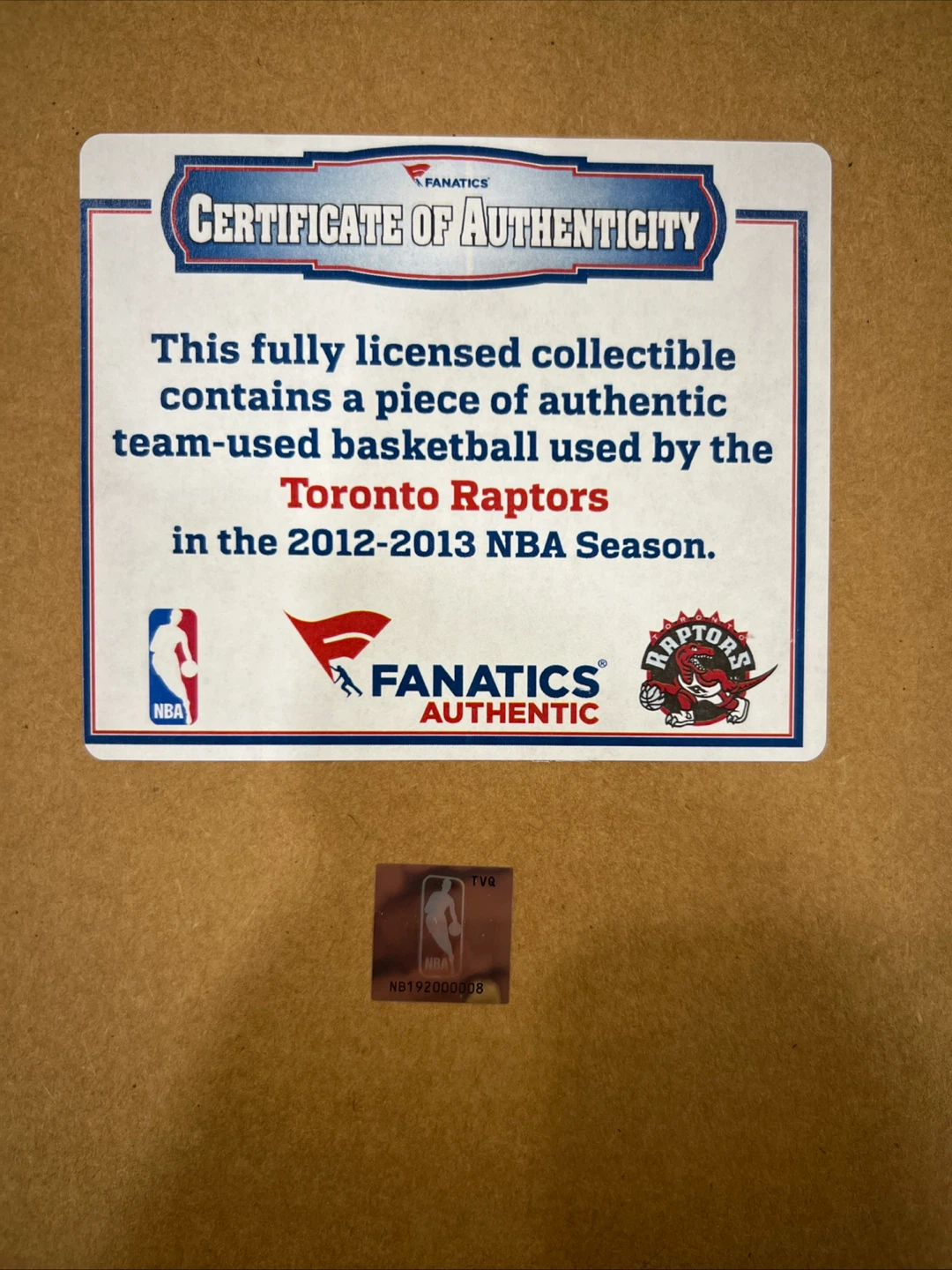 Toronto Raptors Limited Edition Team-Used Basketball 16 of 250 - photo 3