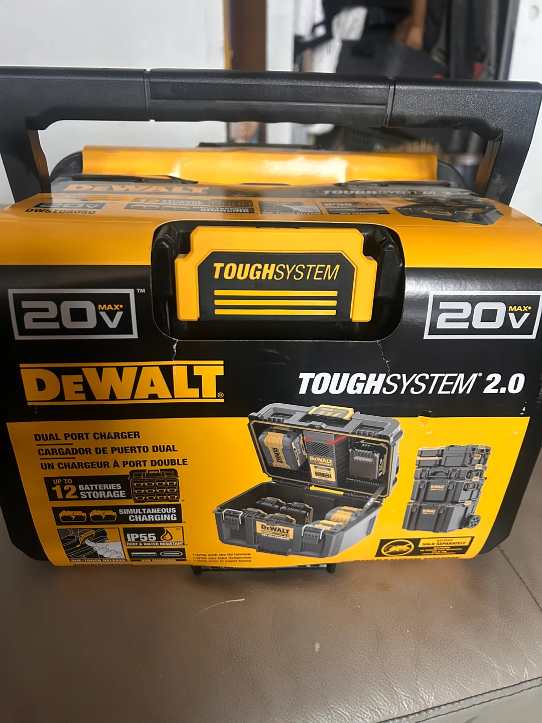 DEWALT 20V MAX ToughSystem 2.0 Dual Port Charger