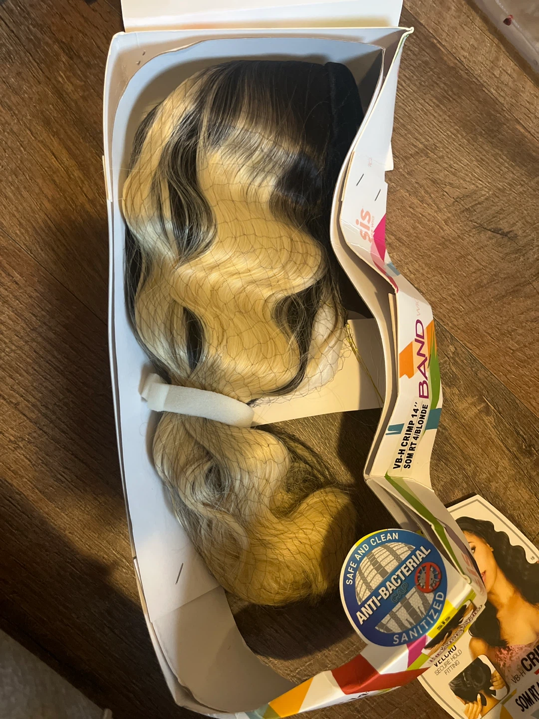 Sis Headband Wig VB-H Crimp 14" Sombre 4/Blonde🌱 - photo 4
