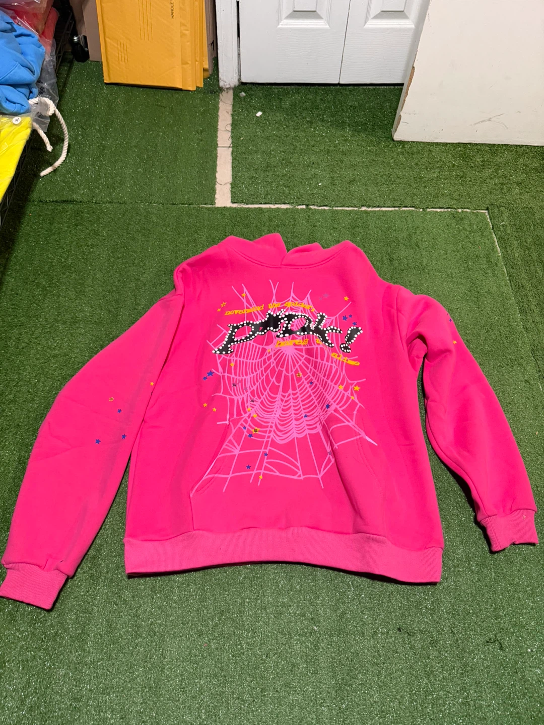Sp5der Web Graphic Hoodie – Size XL