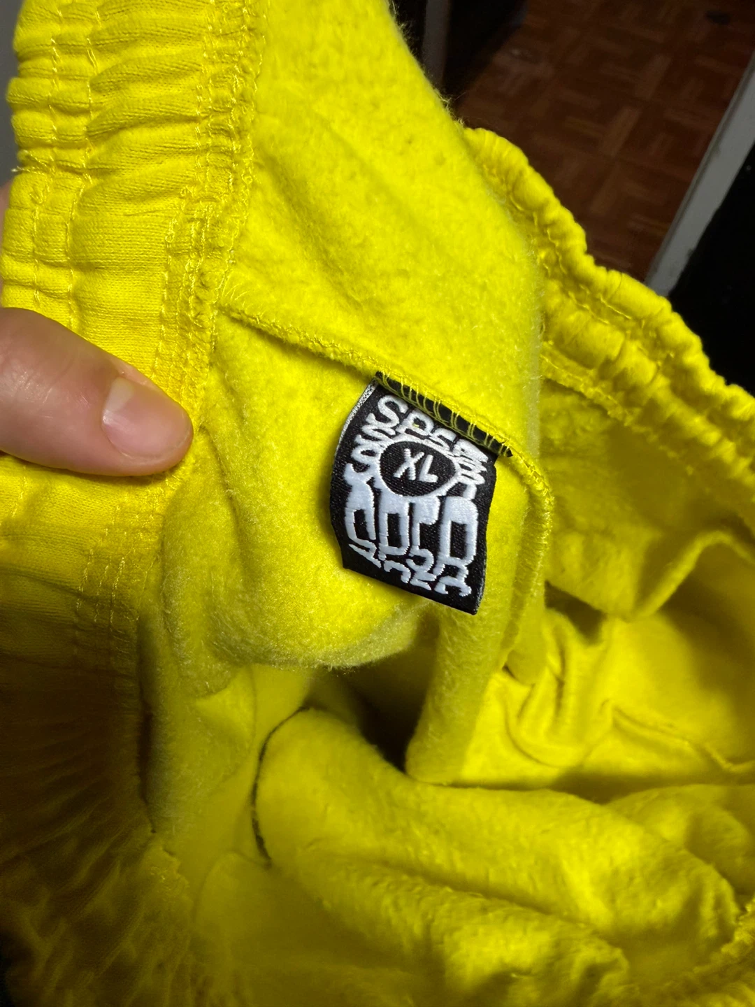 Sp5der Logo Sweatpants – Size XL - photo 2
