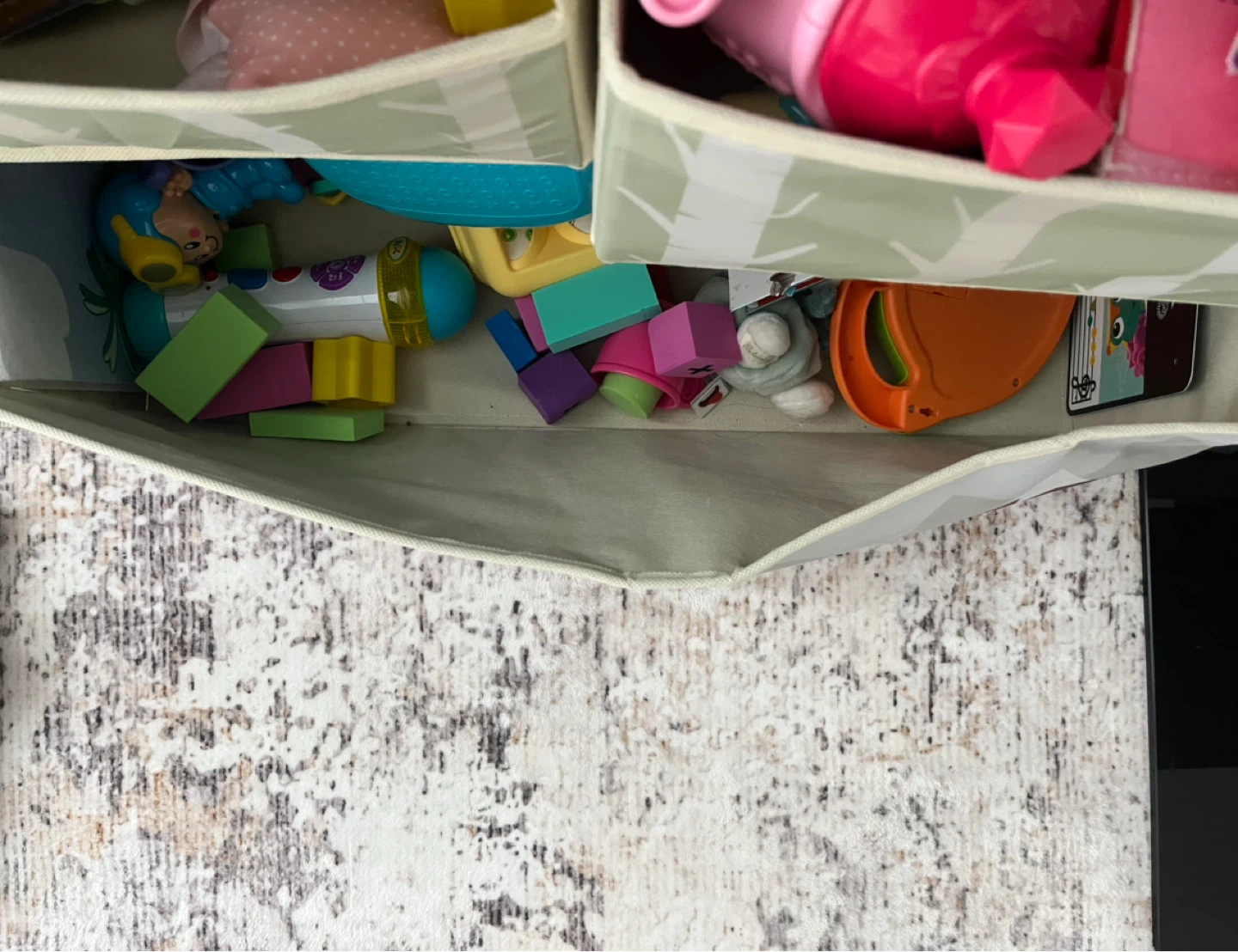 Kids Storage Organizer with Cute Animal and Mountain Designs - photo 2