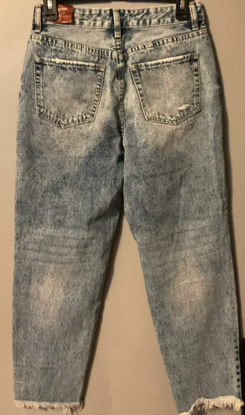 Nature Denim Women's High Rise Distressed Jeans - photo 3