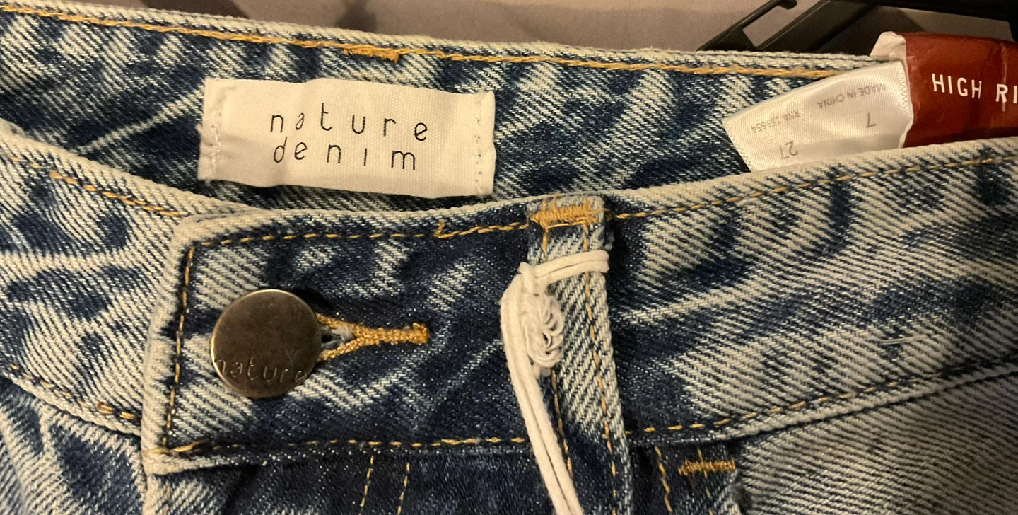 Nature Denim Women's High Rise Distressed Jeans - photo 5