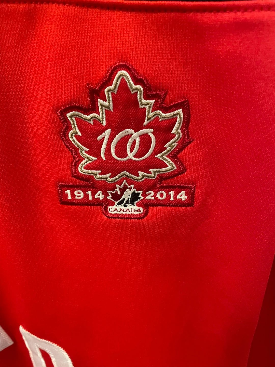 Youth Nike Team Canada Hockey Jersey L/XL 100 Year Anniversary - photo 3