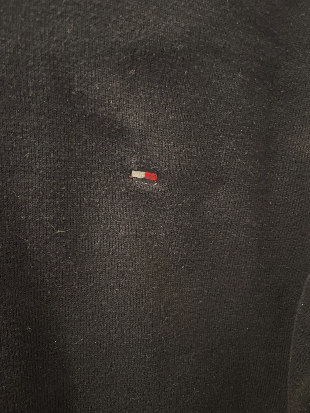 Tommy Hilfiger Crew Neck Sweater - Size M - Black - photo 3