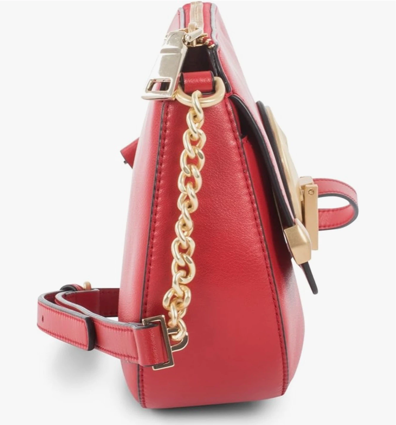 Celine Dion new Leather Crossbody Bag with Gold Hardware - photo 3