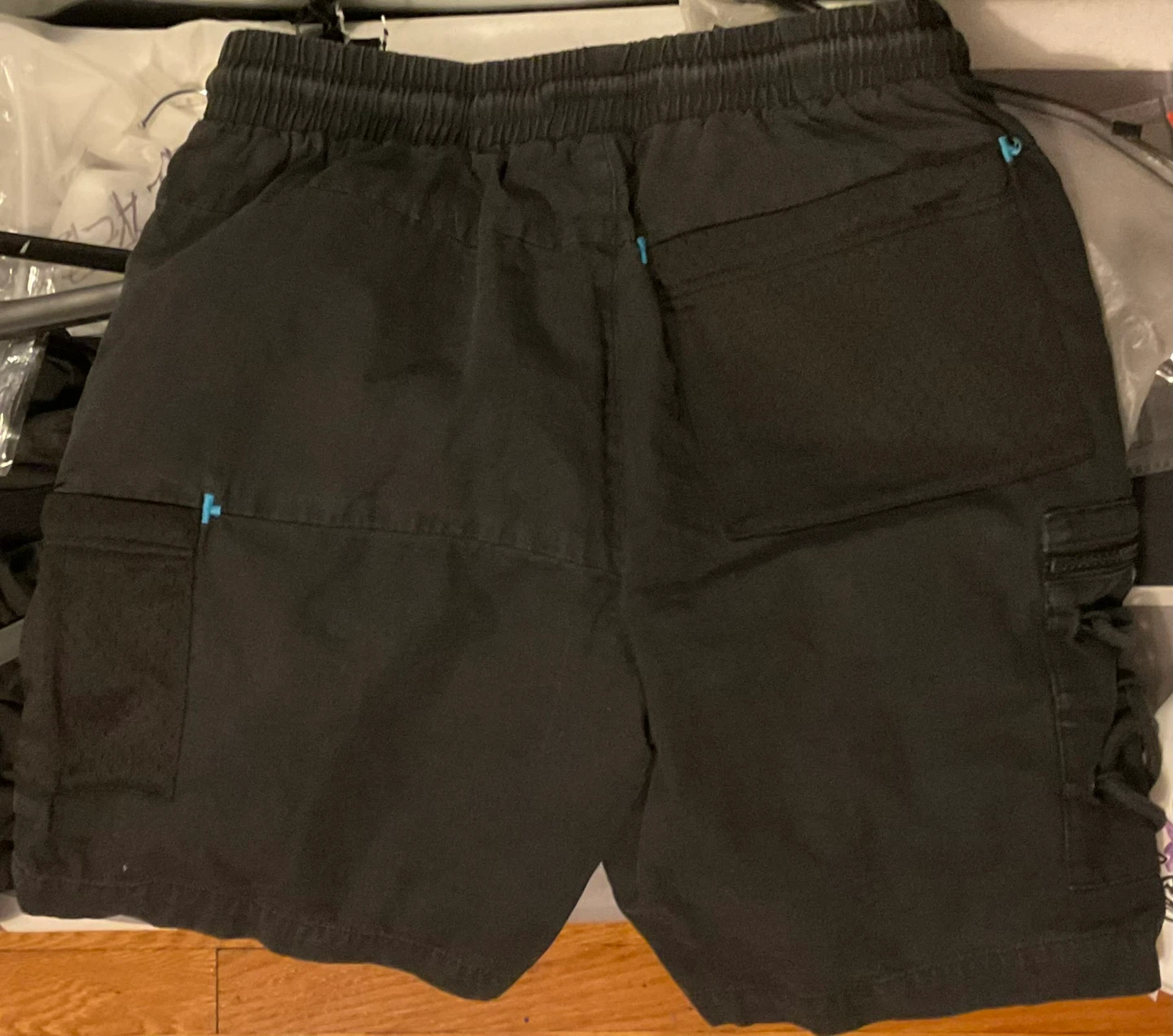 Cookies Black Cargo Shorts Size S - photo 3