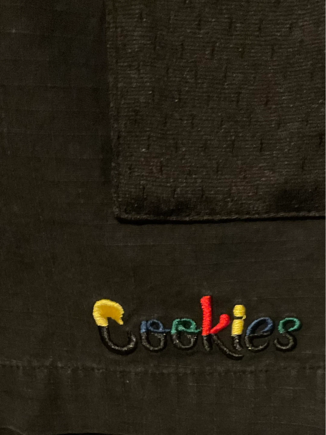 Cookies Black Cargo Shorts Size S - photo 2