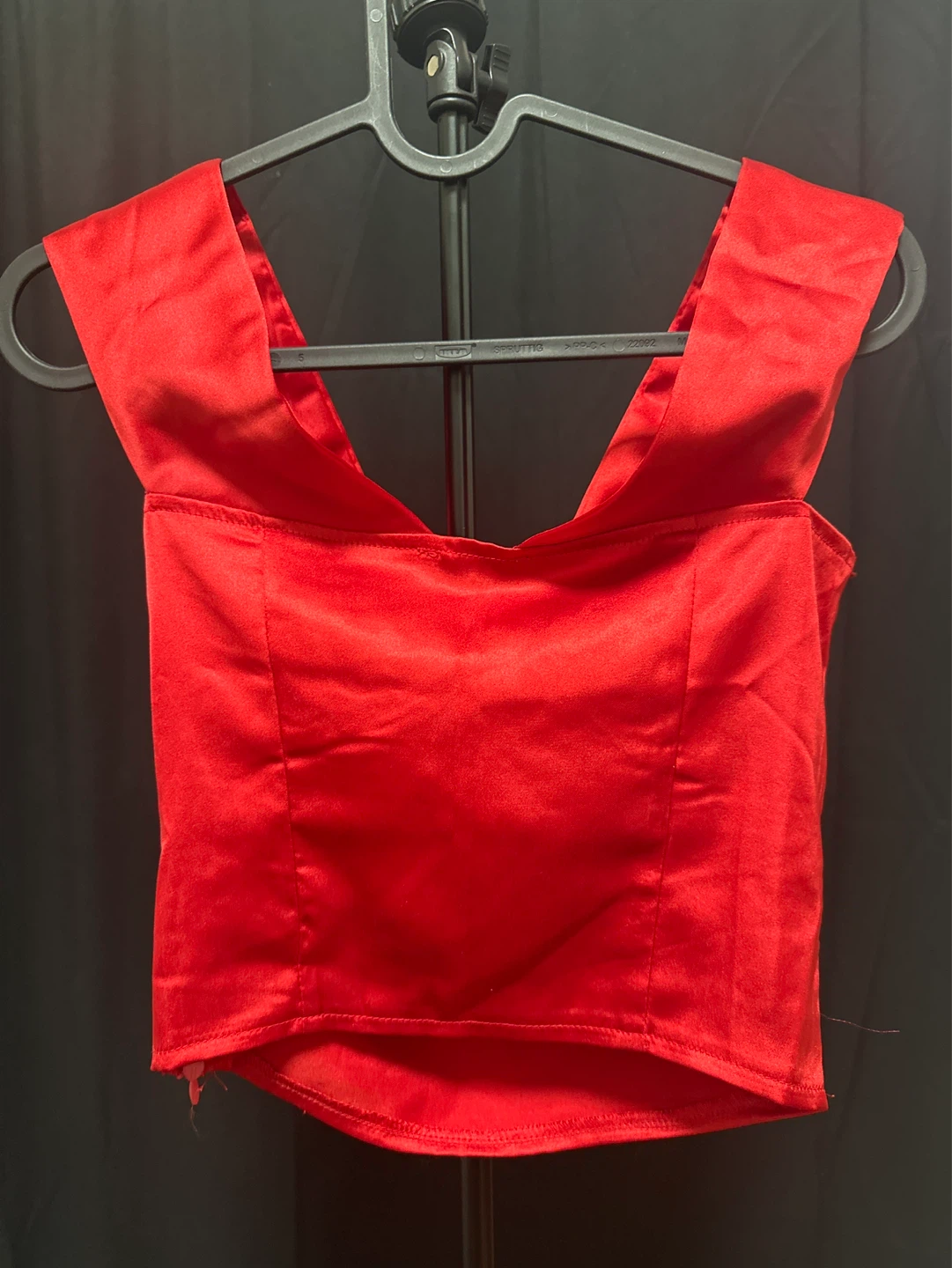 Fashion Nova Red Rose Corset Top - photo 2