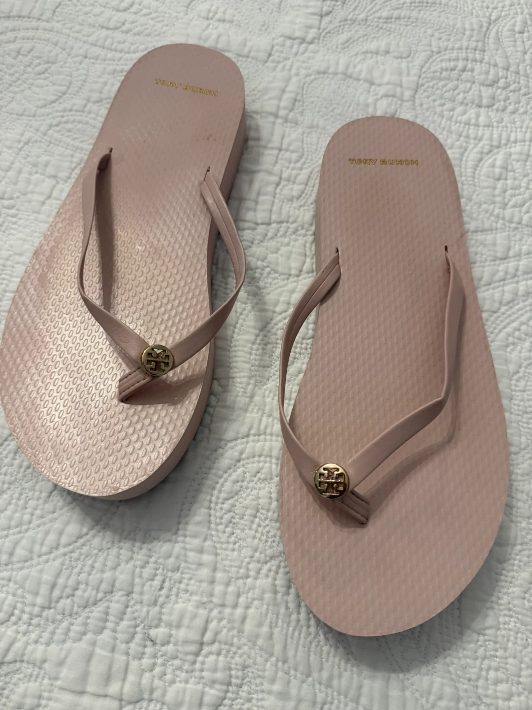 Tory Burch Pink Flip Flops Size 9M - photo 2