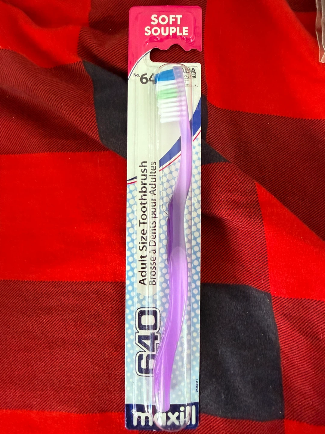 Maxill 640 Adult Size Soft Toothbrush