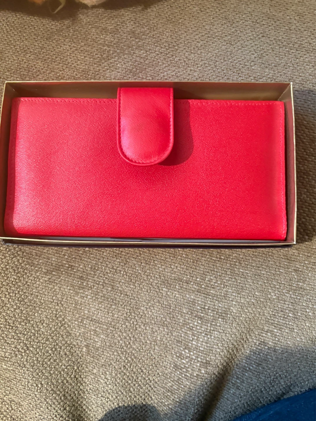 🌱 Buxton Red Leather Wallet - photo 2