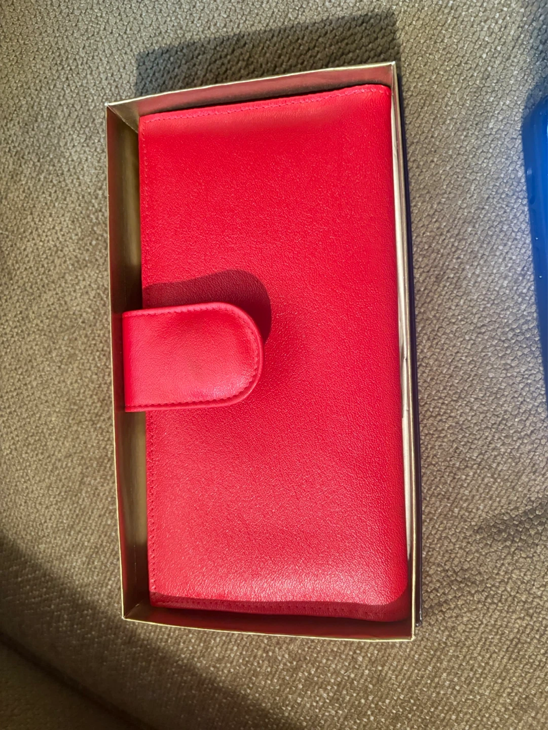 🌱 Buxton Red Leather Wallet - photo 3