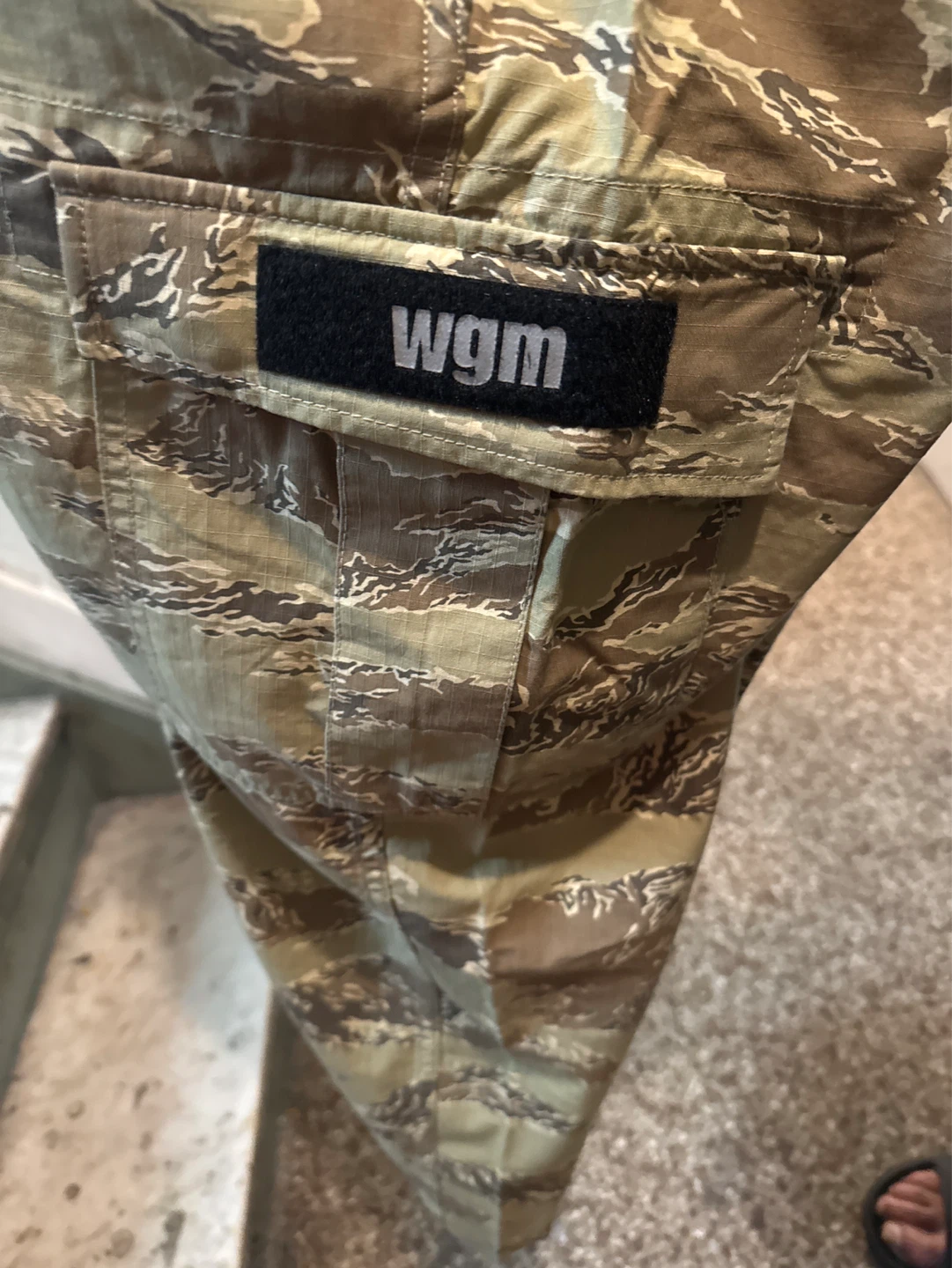 A Bathing Ape Camo Cargo Pants - photo 4