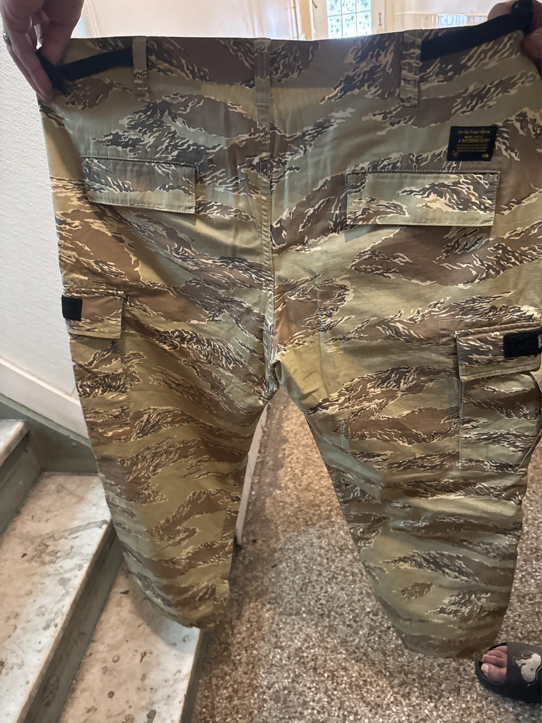 A Bathing Ape Camo Cargo Pants - photo 2
