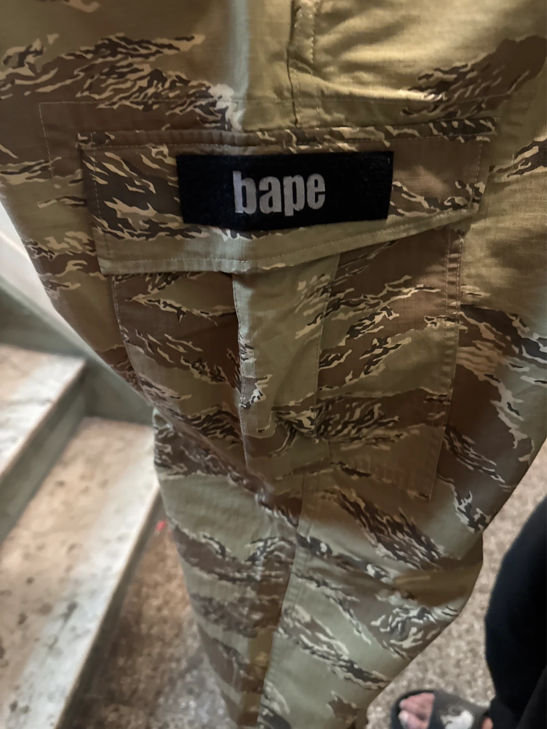 A Bathing Ape Camo Cargo Pants - photo 3