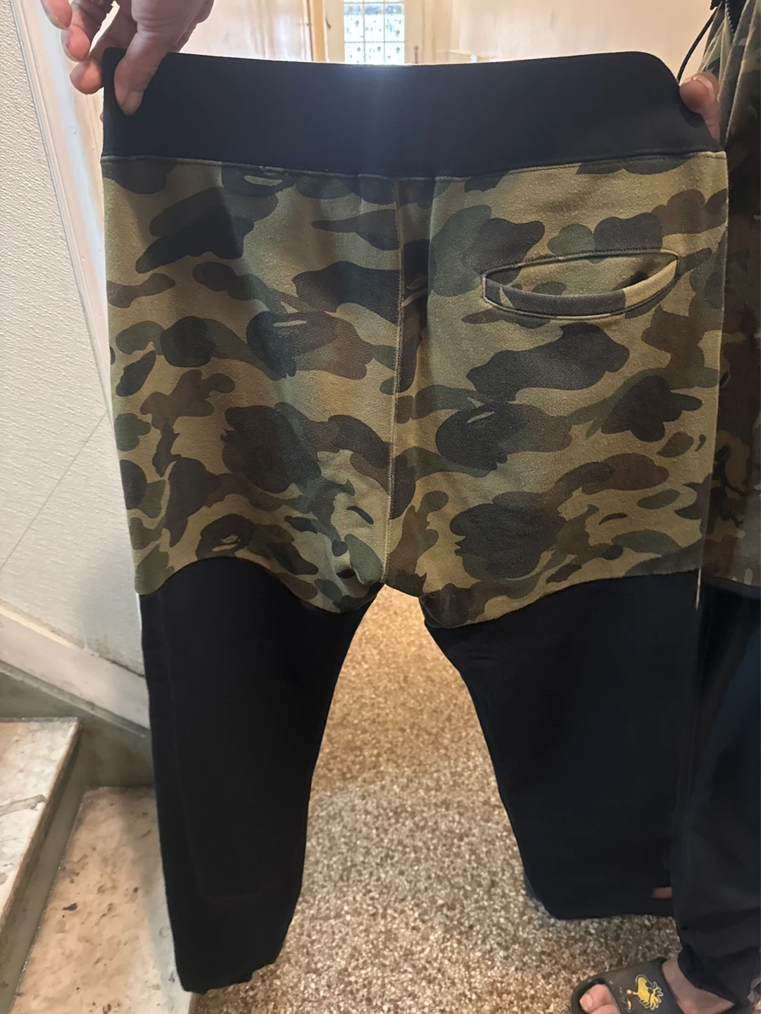 A Bathing Ape BAPE "World Gone Mad" Camo Joggers - photo 2