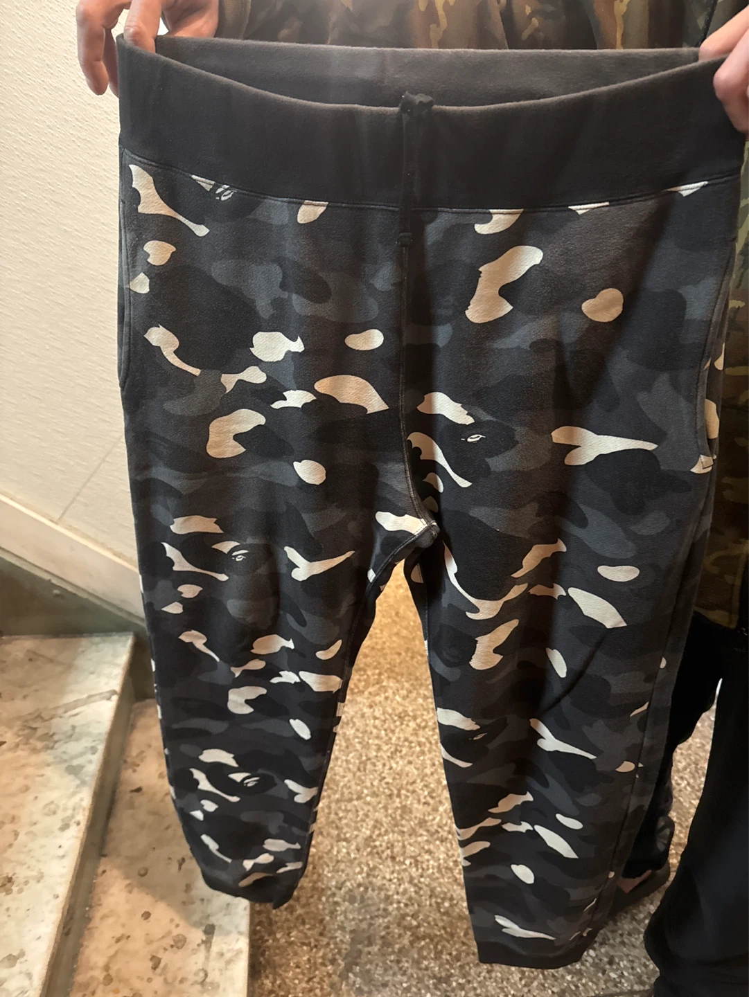 A Bathing Ape Camo Sweatpants XL