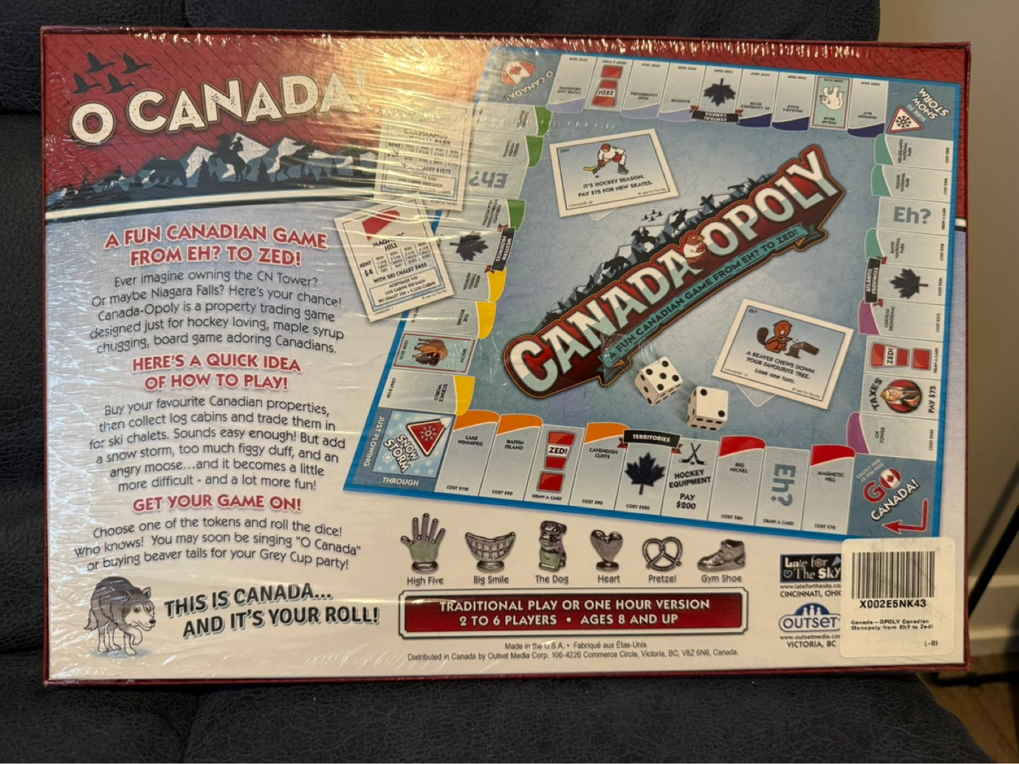 Canada-Opoly Board Game - photo 2