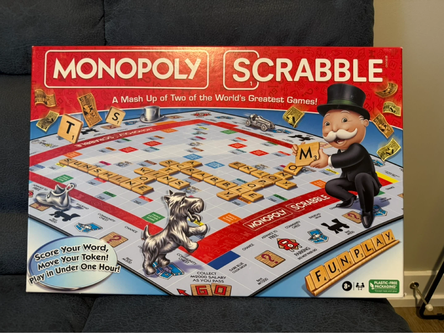 Monopoly Scrabble Board Game - photo 3