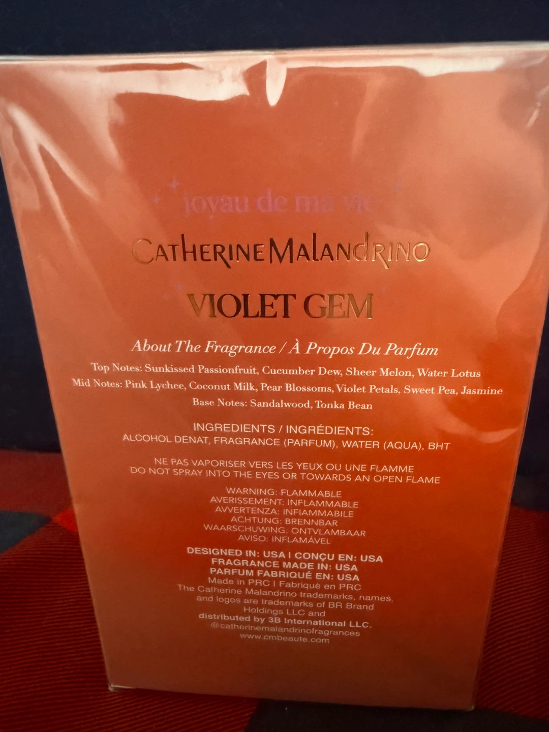 Catherine Malandrino Violet Gem Eau De Parfum 3.4 oz - photo 2