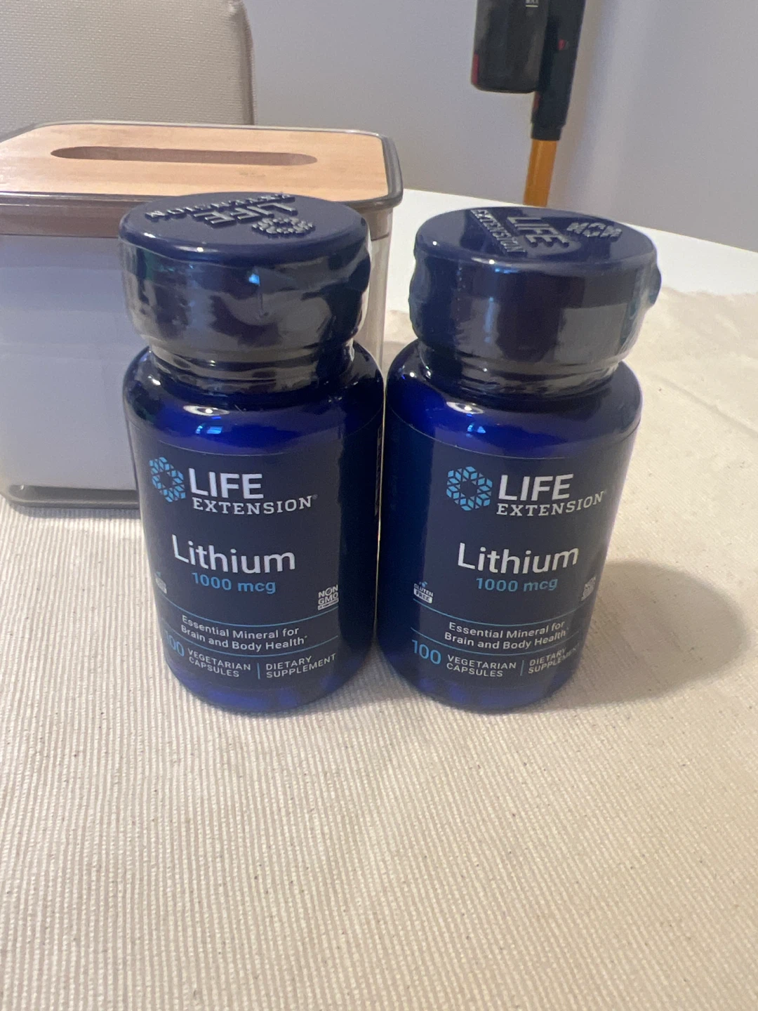 Life Extension Lithium 1000 mcg - 100 Vegetarian Capsules