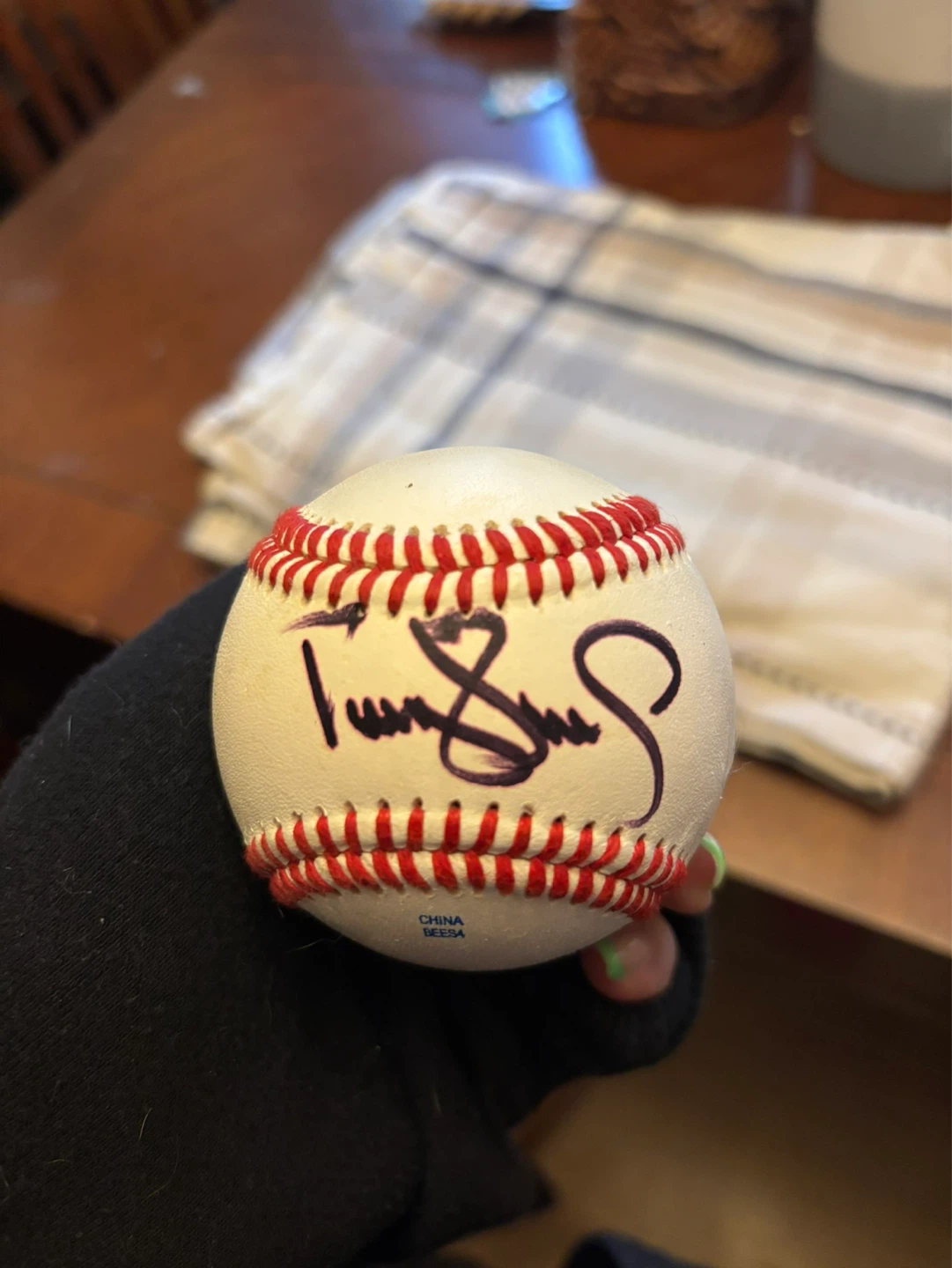 Mets Daryl strawberry Baseball Signed