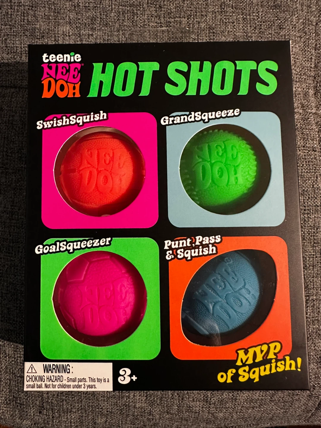 Nee Doh Hot Shots Squishy Balls