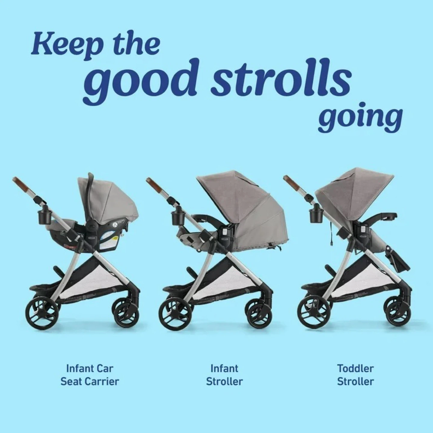 Graco Modes Closer 3-in-1 Travel System with SnugRide Lite LX - photo 3