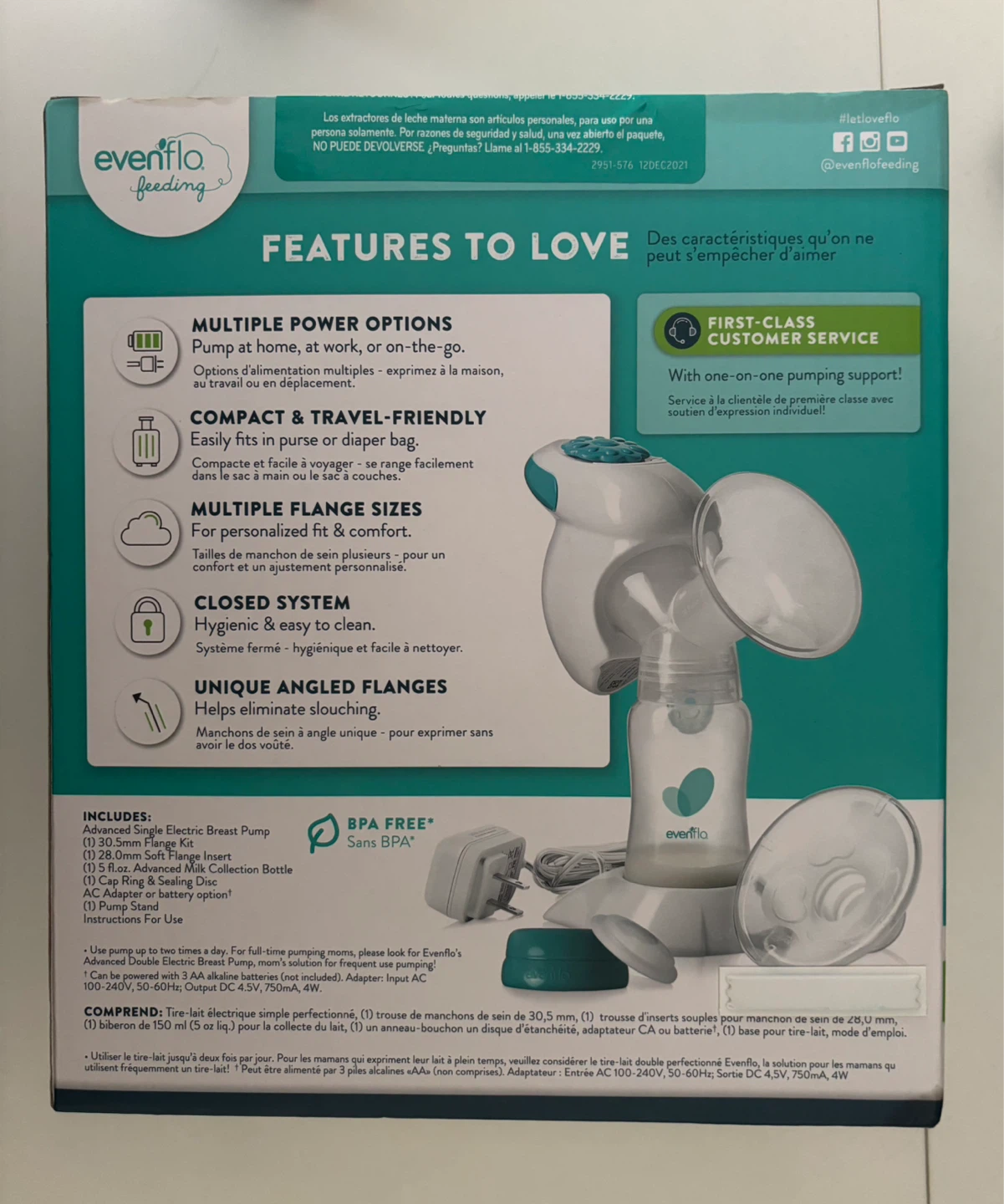 Evenflo Double Electric Breast Pump