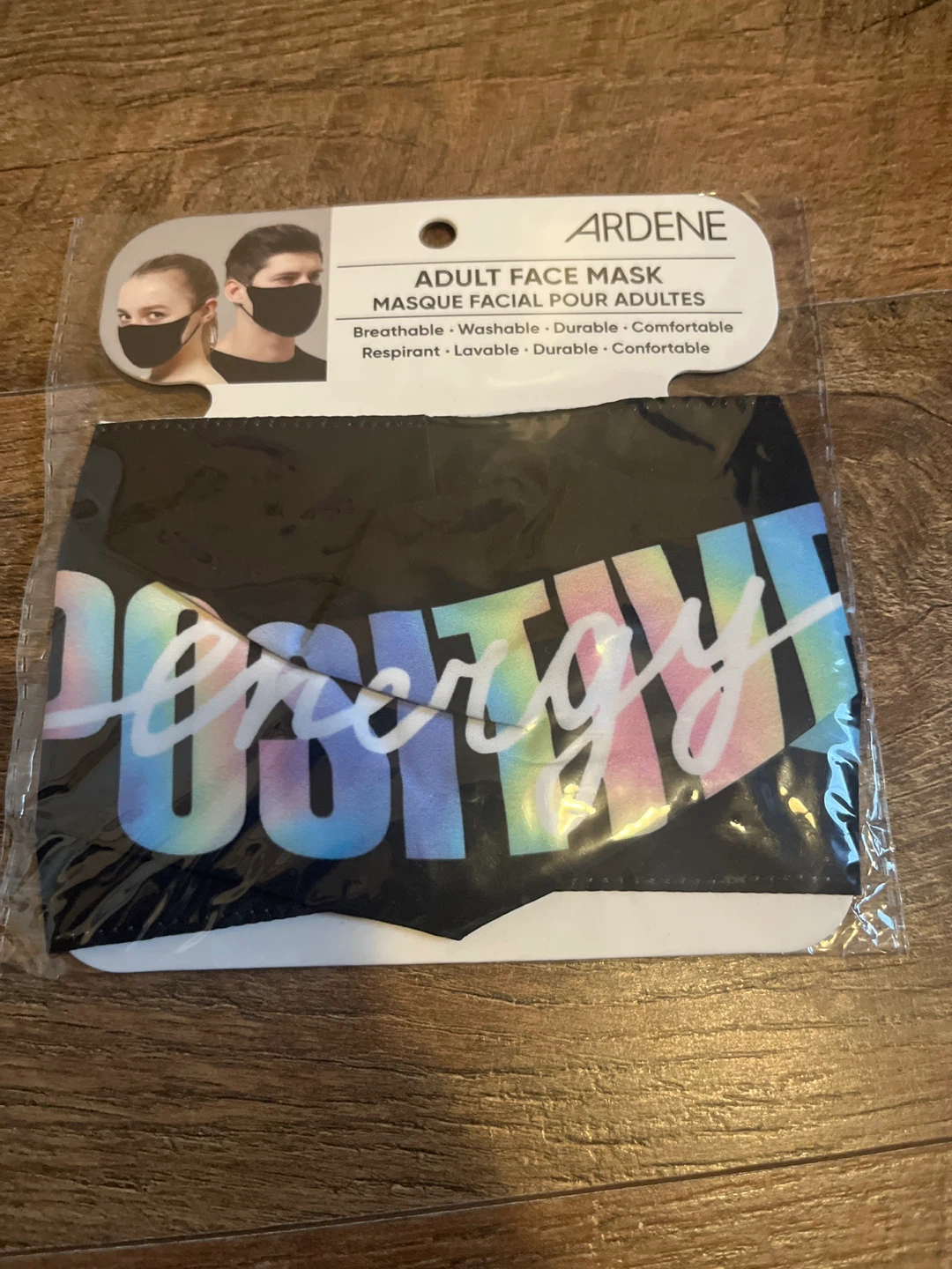 Ardene Adult Face Mask-Positive Energy Print🌱