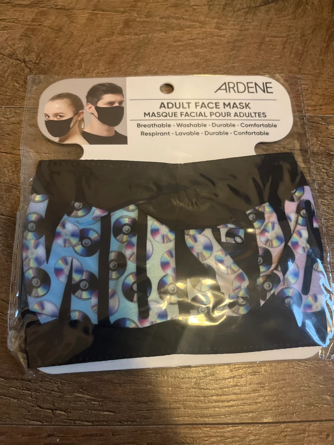 Ardene Adult Face Mask-CD Design Print🌱
