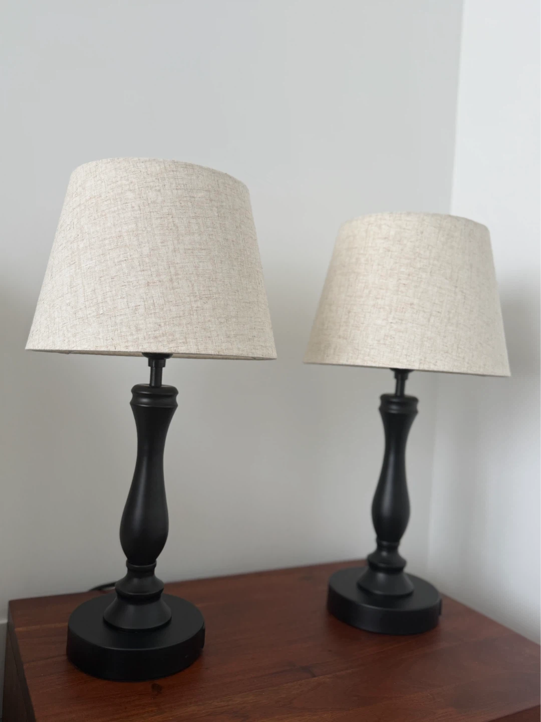 (TWO) Touch Control 3- Way Table Lamps + FREE 3 Candlesticks - photo 3