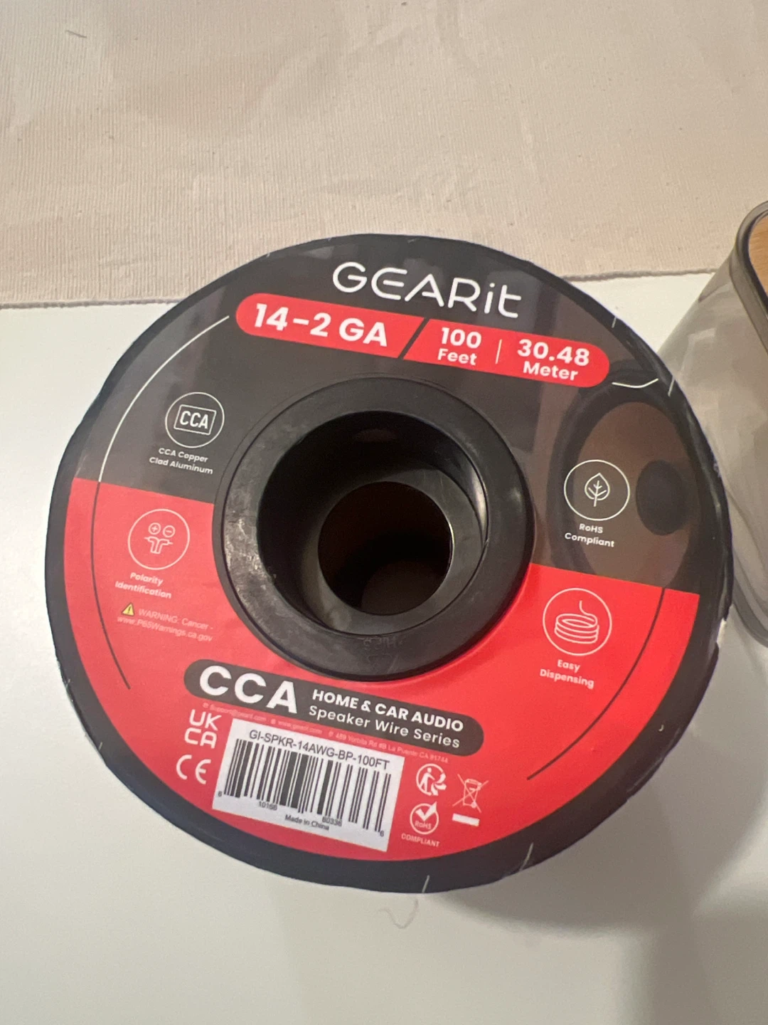 GEARit 14-2 GA CCA Speaker Wire - 100 Feet - photo 4