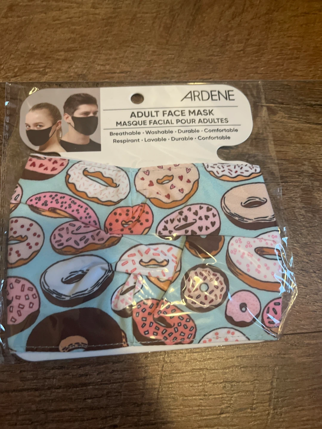 Ardene Adult Face Mask-Donut Print🌱