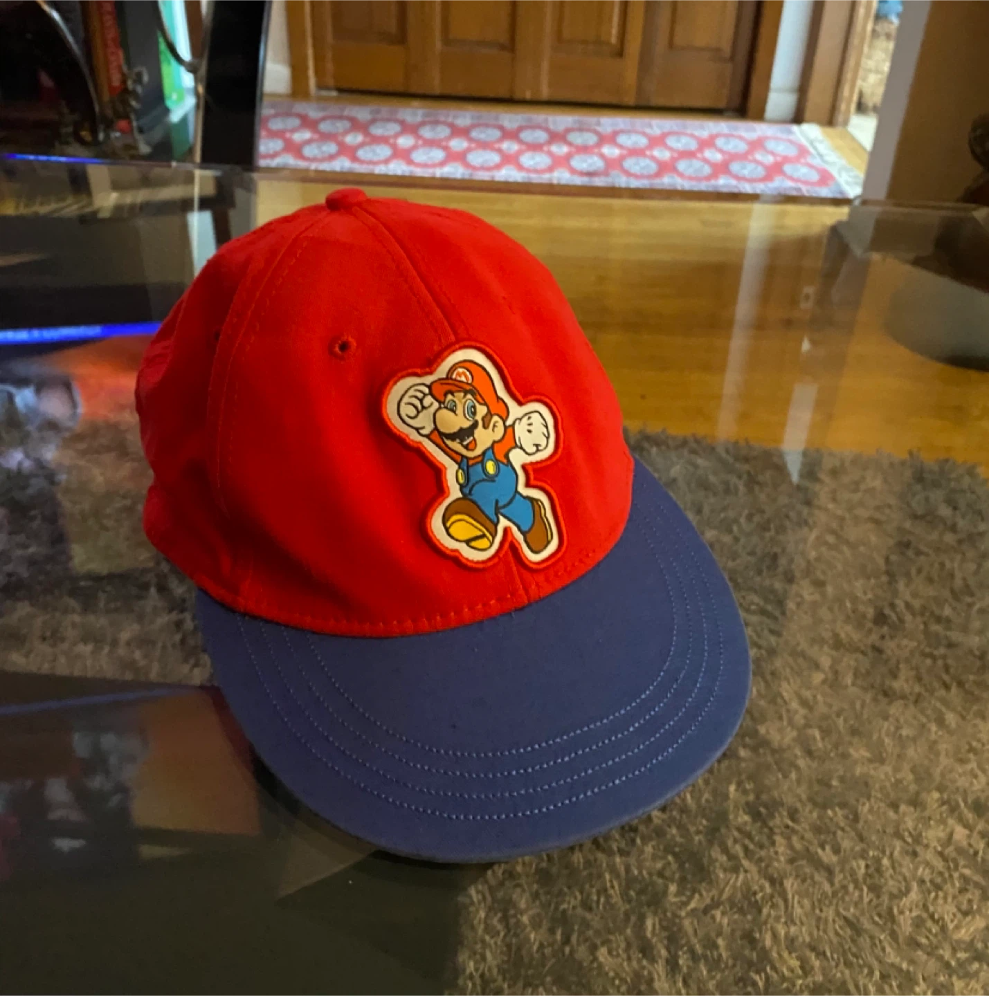 Super Mario Red & Blue Baseball Cap